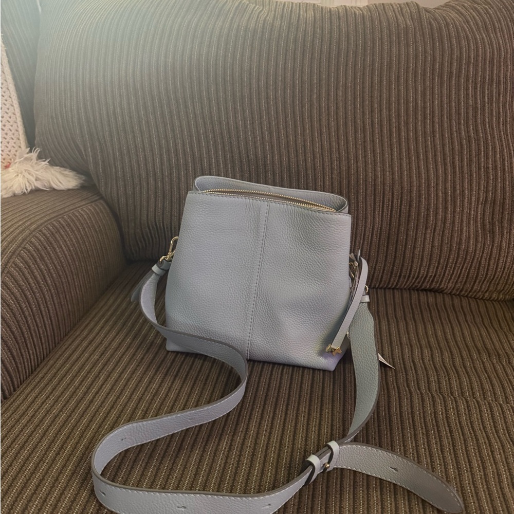 NWT Radley Dukes Place Medium Compartment Crossbody Bag - Bright Blue - Picture 14 of 15